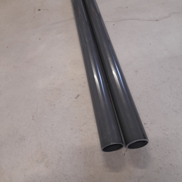 PVC Rohr 50mm - 1m Grau