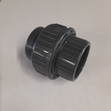 PVC Verschraubung 50/50mm Grau