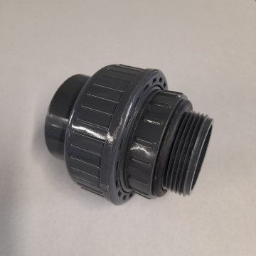 PVC Verschraubung 50mm-6/4" Grau