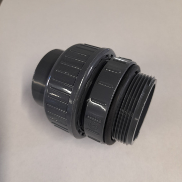 PVC Verschraubung 50mm - 2" Grau