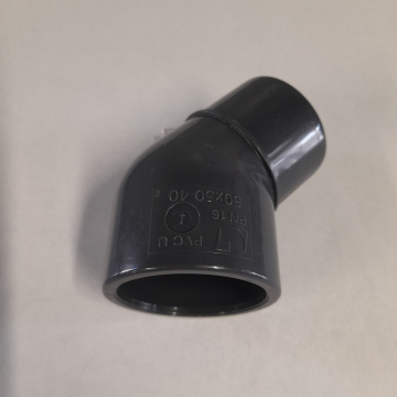 PVC Winkel 45° I/A 50mm Grau