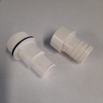 PVC Schlauchtülle 39mm-6/6" AG Weiss